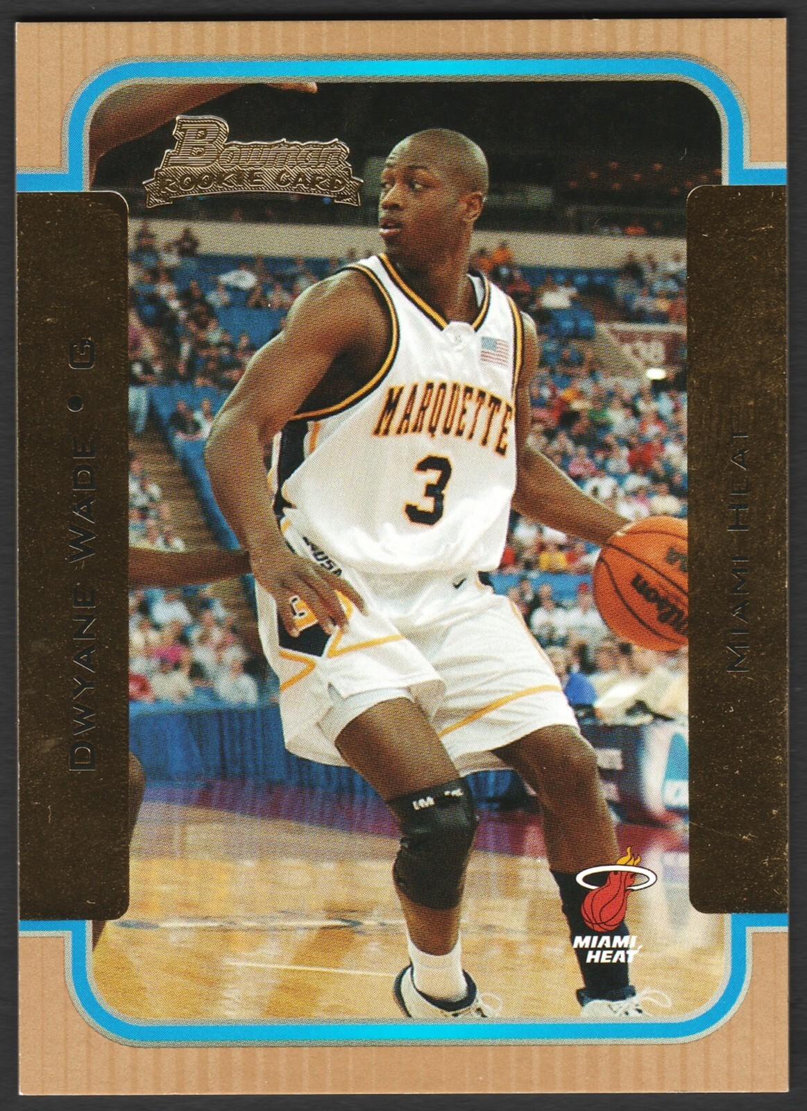 Dwyane Wade 2003-04 Bowman Gold RC Rookie #149 Miami Heat 🔥