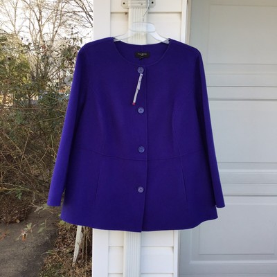 talbots double faced wool jacket