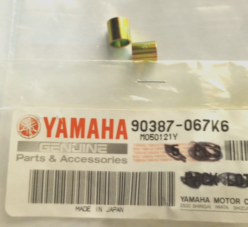 Yamaha YT125, YT175, YZ85 Collar NOS 90387-067K6 Qty. 2 (L-7685