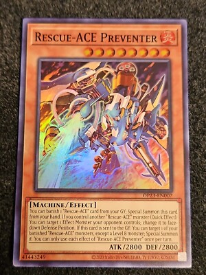 Rescue-ACE Preventer - OP23-EN007 - Super Rare - NM
