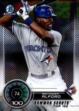 2018 Bowman - Bowman Scouts' Top 100 Anthony Alford #BTP-74