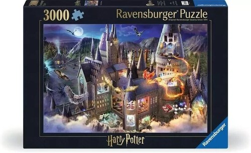 NEW SEALED Ravensburger 17561 Harry Potter: Hogwarts Castle 3000Pc Jigsaw Puzzle