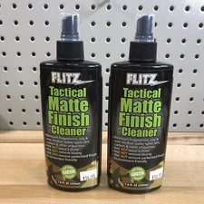 Lot of 2 - Flitz Tactical Matte Finish Gun Cleaner Eco Safe Green Wholesale NEW