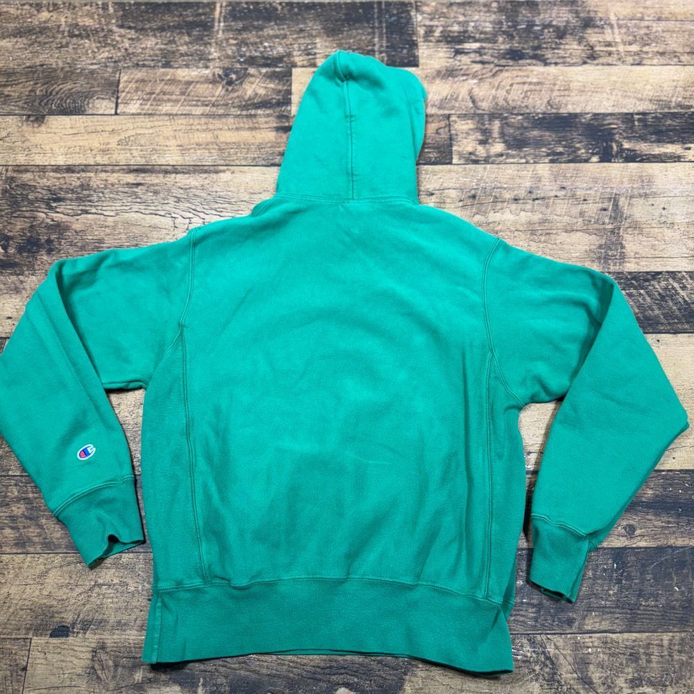 Champion Reverse Weave Kelly Green Basic Hoodie S… - image 6