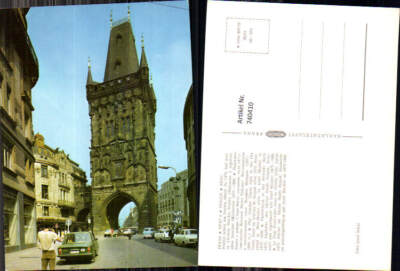 740410 Praha Prag Prasna brana na Starem Meste Pulverturm Altstadt
