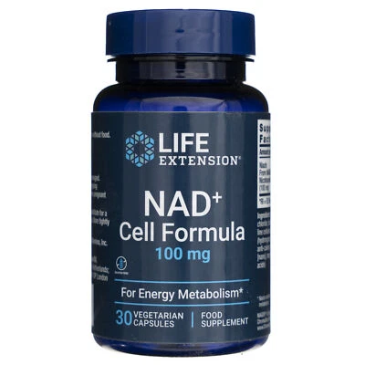 Life Extension NAD+ Cell Formula 100 mg EU, 30 capsules