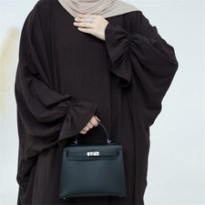 Muslim Abaya Dubai Women Long Dress Modest Kaftan Turkey Maxi Robe Formal Party