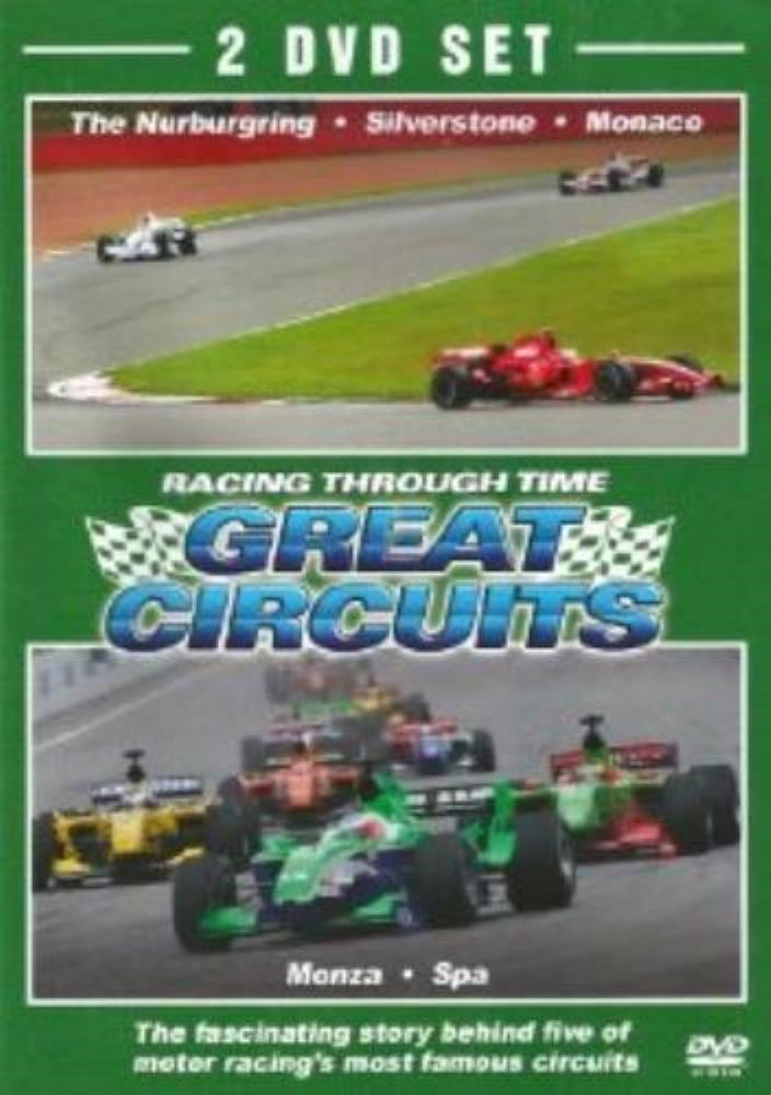 Racing Through Time Great Circuits 2 DVD New FREE SHIPPING