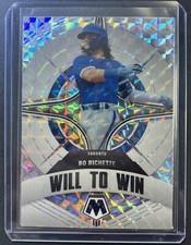 Bo Bichette 2022 Panini Mosaic Silver Prizm Toronto Blue Jays Will to Win # WW-4