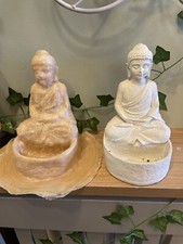 Latex Rubber Mould Large Buddha Goddess Plant Holder Succulent Pot Garden Mold