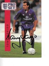 TONY DORIGO SIGNED CHELSEA FC 1990-91 PRO SET TRADING CARD