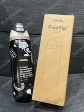 Owala 32oz Good Luck Urban Outfitters Exclusive Bottle Black New In Box