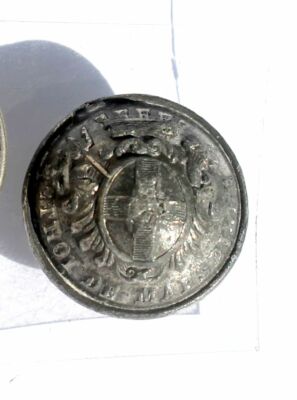RARE ANTIQUE UNIFORM BUTTON - MARSEILLE GRANT - A.M & Cie PARIS - D:20mm