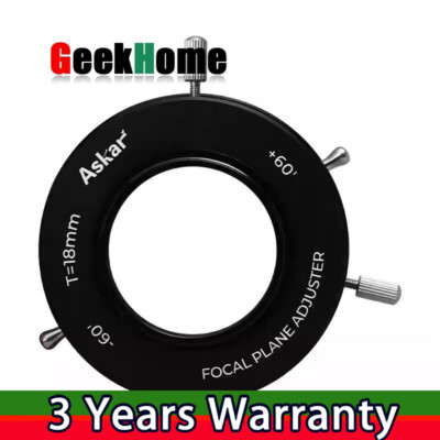 ASKAR 18mm Focal Plane Adjuster f/ Telescope Focuser or Camera Sensor