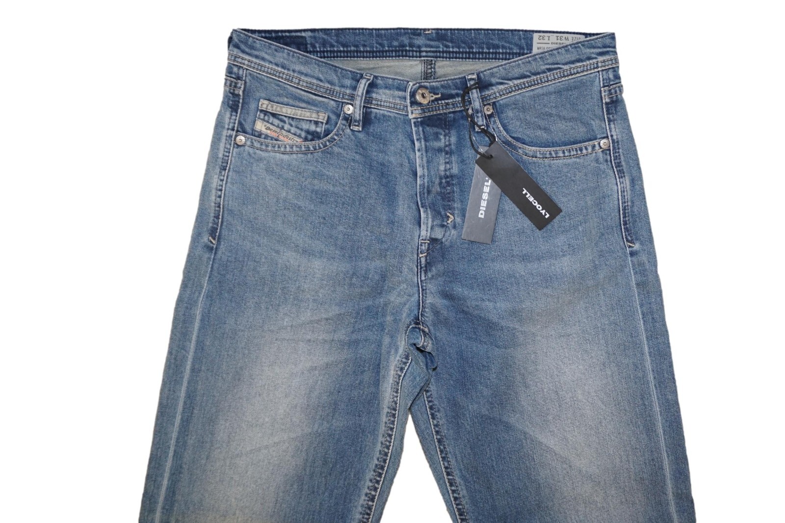 DIESEL KHIRO 0852E JEANS STRAIGHT W29 L32 100% AUTHENTIC