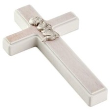 Hallmark Praying Boy Commemorative Cross   Baptism - Communion Gift