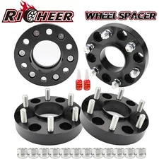 4PC 1.25" Hubcentric 6x5.5 Wheel Spacers For Chevy Silverado 1500 GMC Sierra