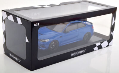 未開封 MINICHAMPS 1/18  M2 CS ブルー 1:18 BMW M2 CS 2020 - Blue metallic - SDmodelcartuning.com