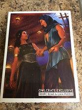 Owlcrate Exclusive Elias Laia 300 Peice Puzzle New Sealed In Package