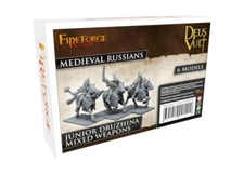 FIREFORGE DEUS VULT DVMR02 MEDIEVAL RUSSIANS JR DRUZHINA MIXED WEAPONS 6 MODELS