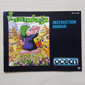 Nintendo NES Lemmings in OVP mit Anleitung Boxed Game PAL B Spiel