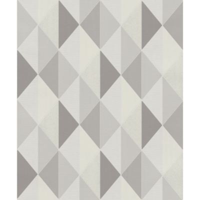 Grandeco Oriondreieck geometrische Form Vlies 3D-Effekt Tapete ON3103