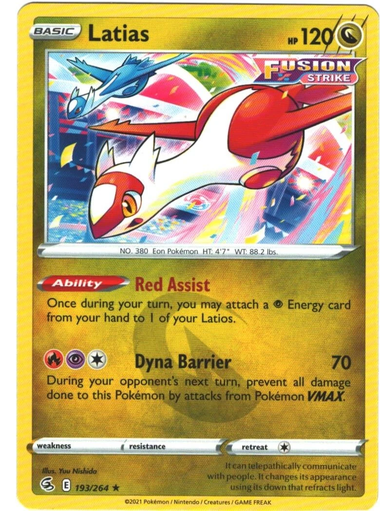 Latias Pokémon TCG Cards for sale | eBay