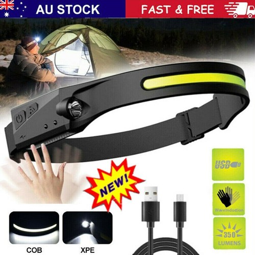 Urbanwaze Night Buddy COB LED Headlamp – Motion Sensor & Waterproof – UK Made
