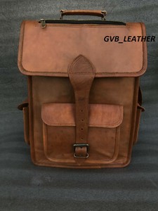 Piel Hombre Mochila Uni Mochila Portátil Mochila | eBay