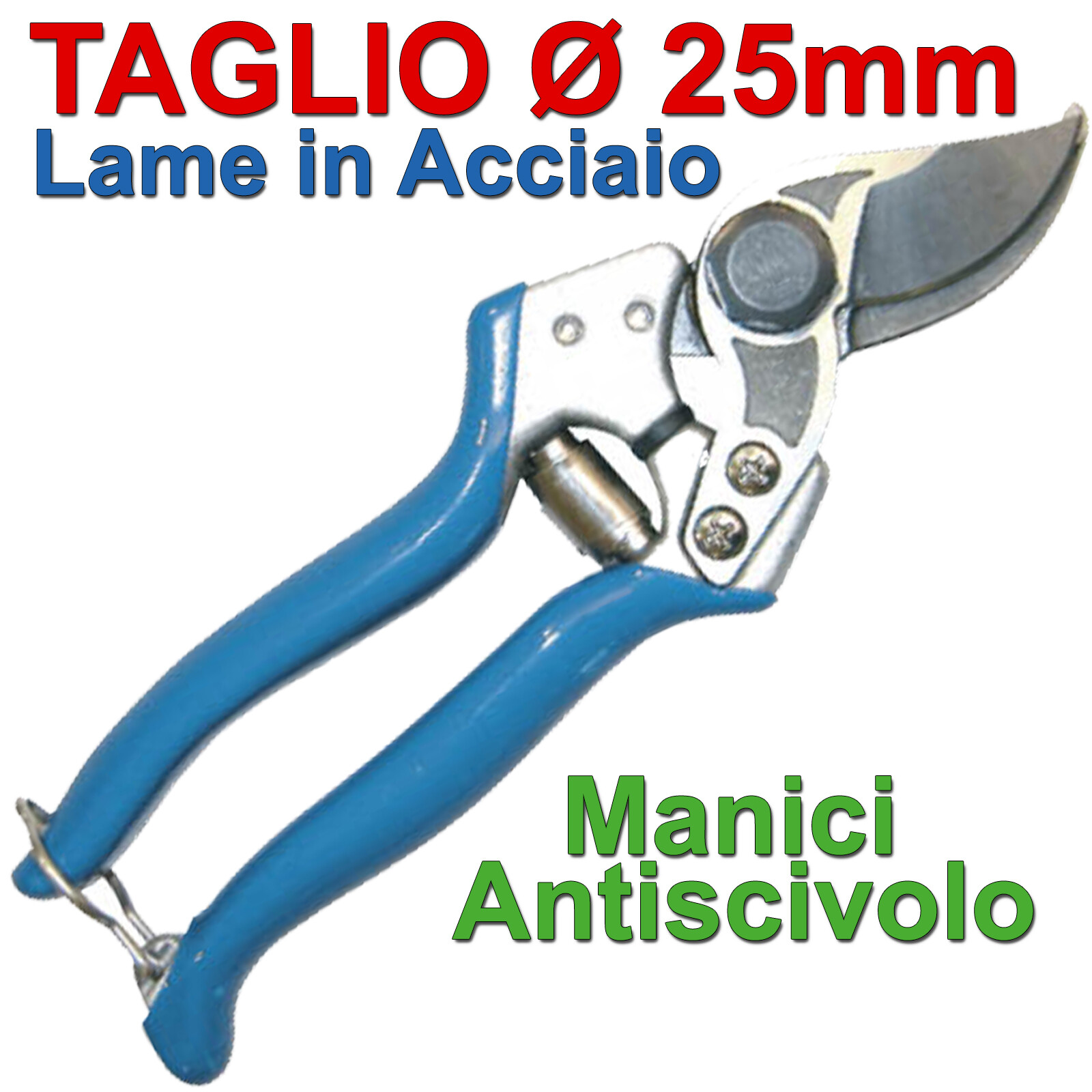 Tagliarami Campagnola C3 in Acciaio: Forbice Potatura Manuale Robusta