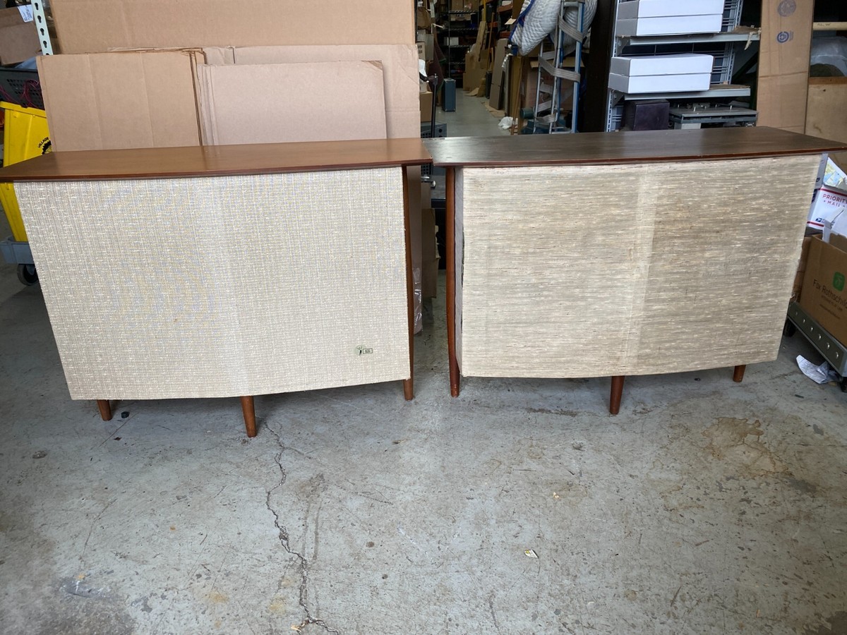 Pair of Altec Lansing 833-A Verde Speaker with 602B Duplex