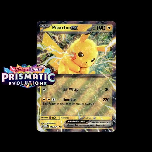 Pokemon Prismatic Evolutions: Choose Your Card! Reverse Holo/Holo EX Full Art NM - Picture 33 of 173