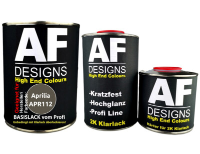 2,5L Motorradlack Set für Aprilia APR112 Olympic Bronze Klarlack Härter spritzfe