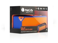 Ngs Roller Flash Led Wireless Bt Speaker With Usb Port - Bluerollerflash