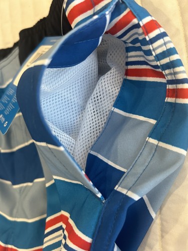 Columbia Youth Boys Sandy Shores SwimTrunks-Blue Striped-Inside Mesh- XL - Picture 8 of 13
