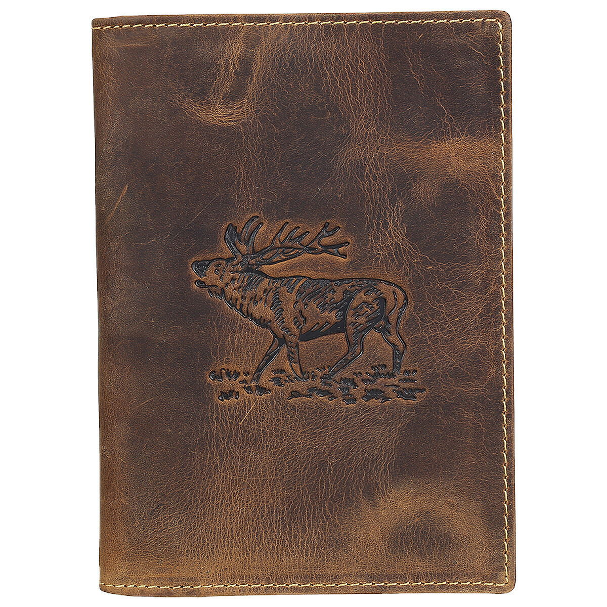 Винтажный ледер Greenburry с надписью Ausweismappe и Dokumentenmappe Jagdschein 328-го года выпуска-Stag 4590₽