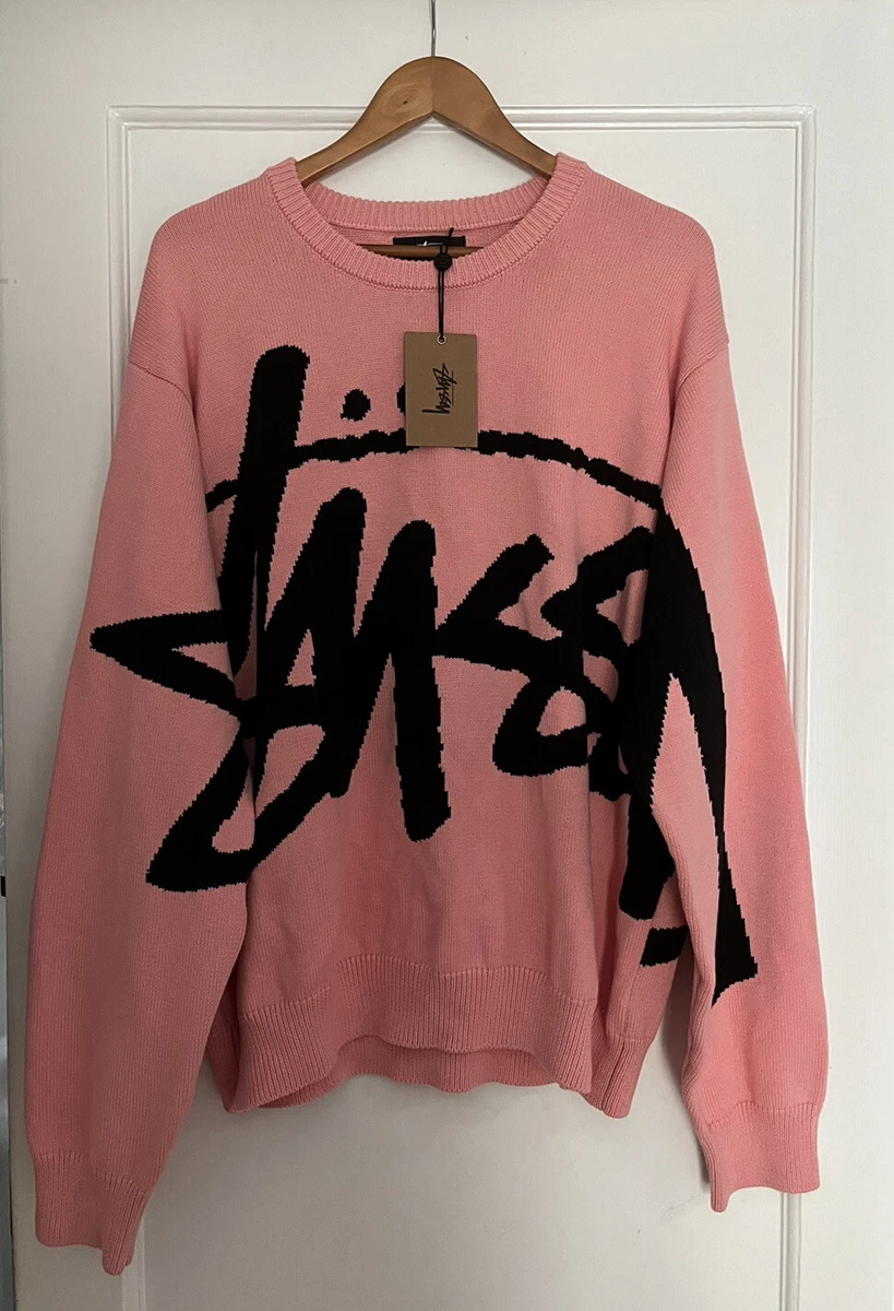Pink stussy best sale jumper