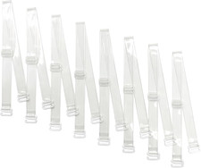 Clear Bra Straps,Invisible Non-Slip Adjustable Bra Straps for Strapless Bra,Invi