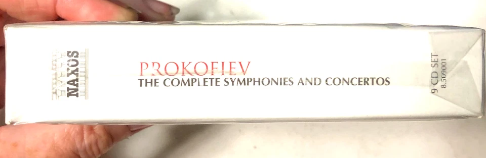 S Prokofiev The Complete Symphonies and Concertos 9x CD Set White Box 2004 new - Image 4 of 4
