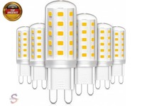 G9 LED Lampe Warmweiß 2700K, 3W 380 Lumen G9 GlüHbirne Ersatz 30W H