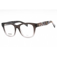 Missoni Women's Eyeglasses Grey Plastic Cat Eye Full Rim Frame MIS 0104 0KB7 00