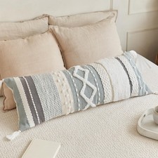 Decorative Boho Lumbar Pillow Cover 14x36   Beautiful Throw Pillow with Soft ...