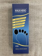 Walk-Hero Comfort and Support Medical Orthotic Insoles Men 10-10.5 Women 12-12.5