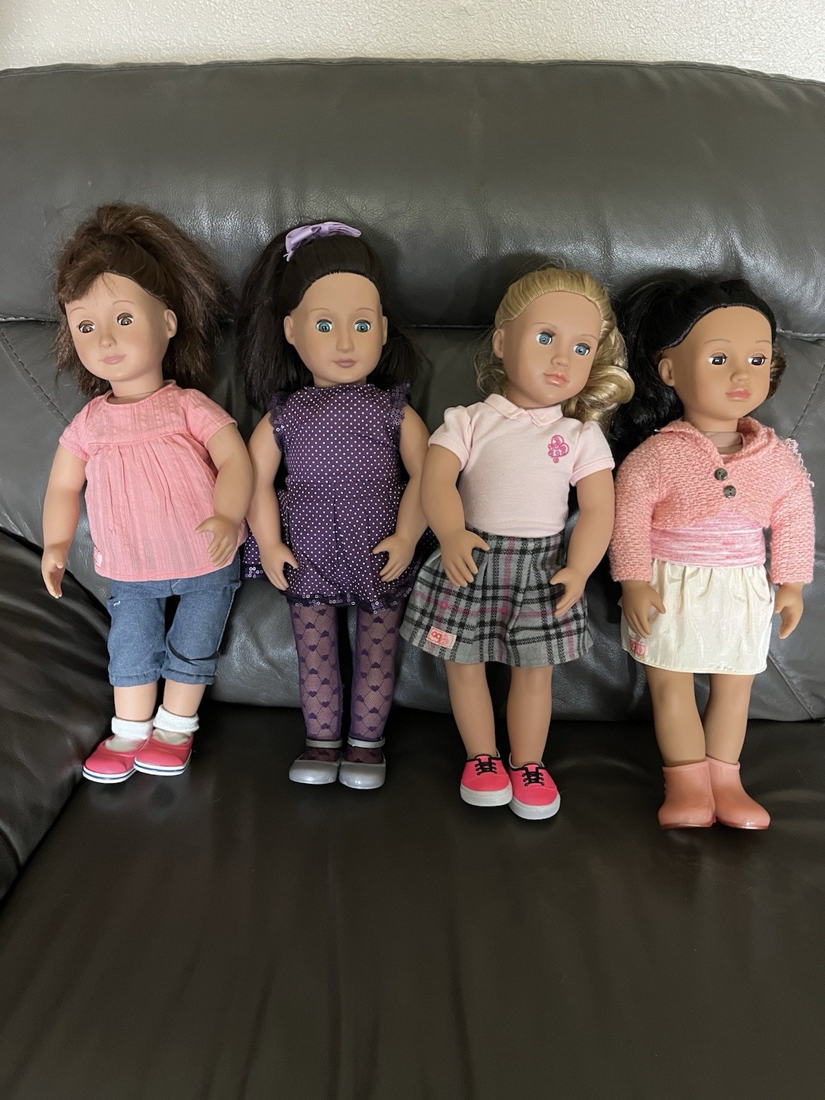 Our Generation by Battat Doll Lot Of 4 American Girl 18&rdquo; S