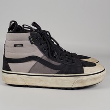 Vans Sk8-Hi MTE HydroGuard Waterproof Mens 8 Womens 9.5 Grey Black High Top