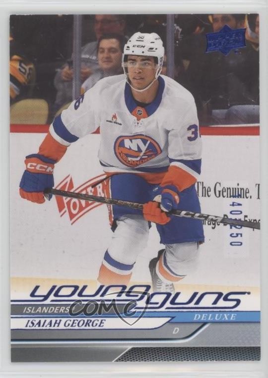 2024 Upper Deck Extended Series Young Guns Deluxe 140/250 Isaiah George #711 x4f