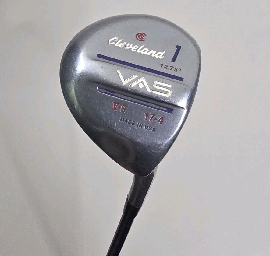 Cleveland VAS 1 Wood Driver RH 12.75* HET Boron Graphite Shaft 45