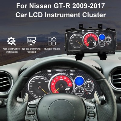 12.3''Speedometer LCD Cluster For Nissan GTR 2007-2015 Instrument Dashboard Gauge