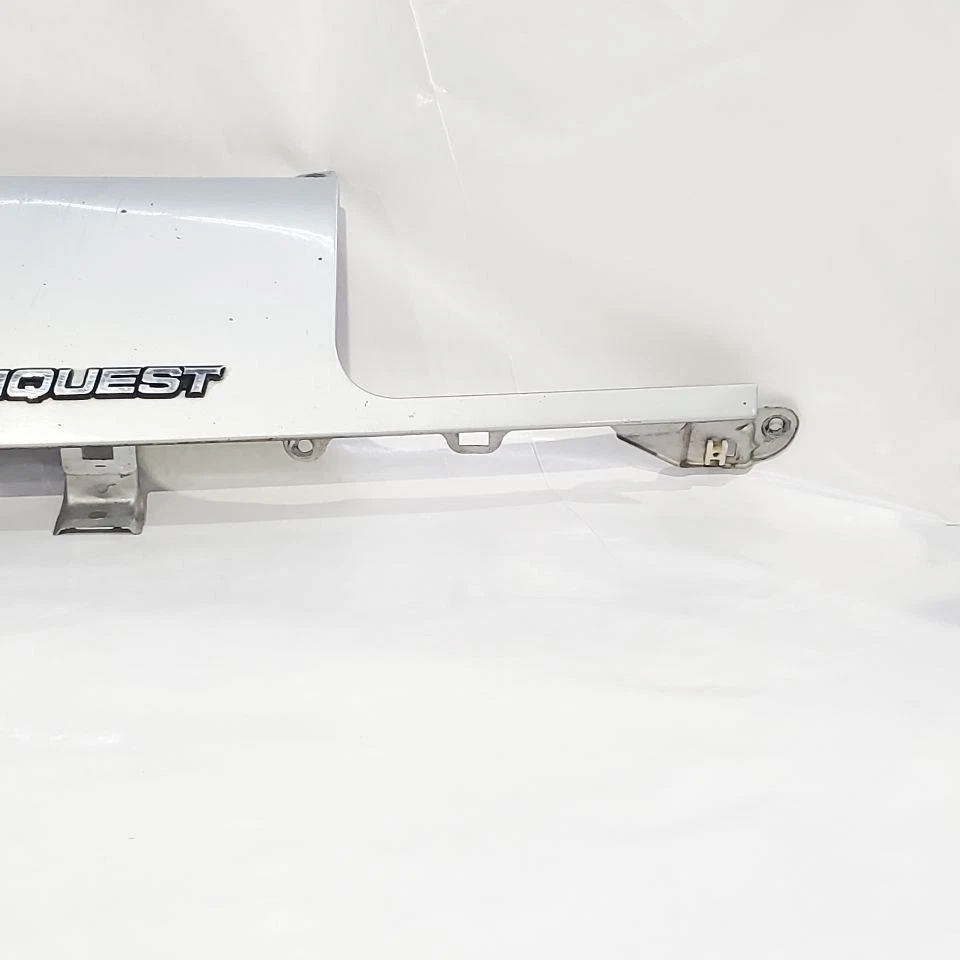 1983 Starion 1984 1989 Conquest Chrysler OEM Header Silver Upper Finish Panel  - Image 4 of 4