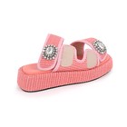 Womens Rhinestone Flip Flop Flat Slide Sandals Platform Mules Slippers Shoes US9 — photo 2